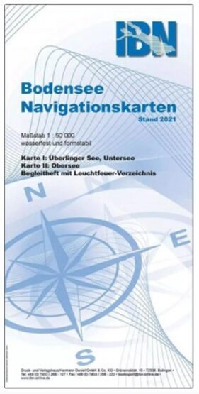 Navigationskarte Bodensee